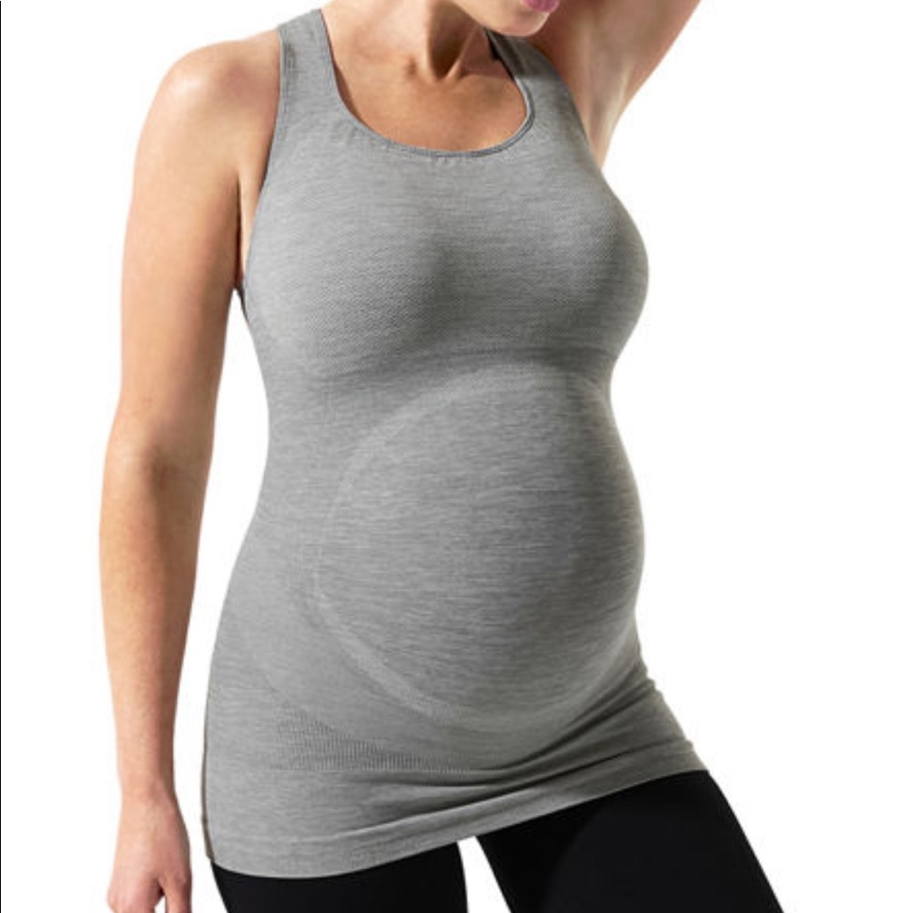 Like new Blanqi SportSupport Maternity Tank Grey
